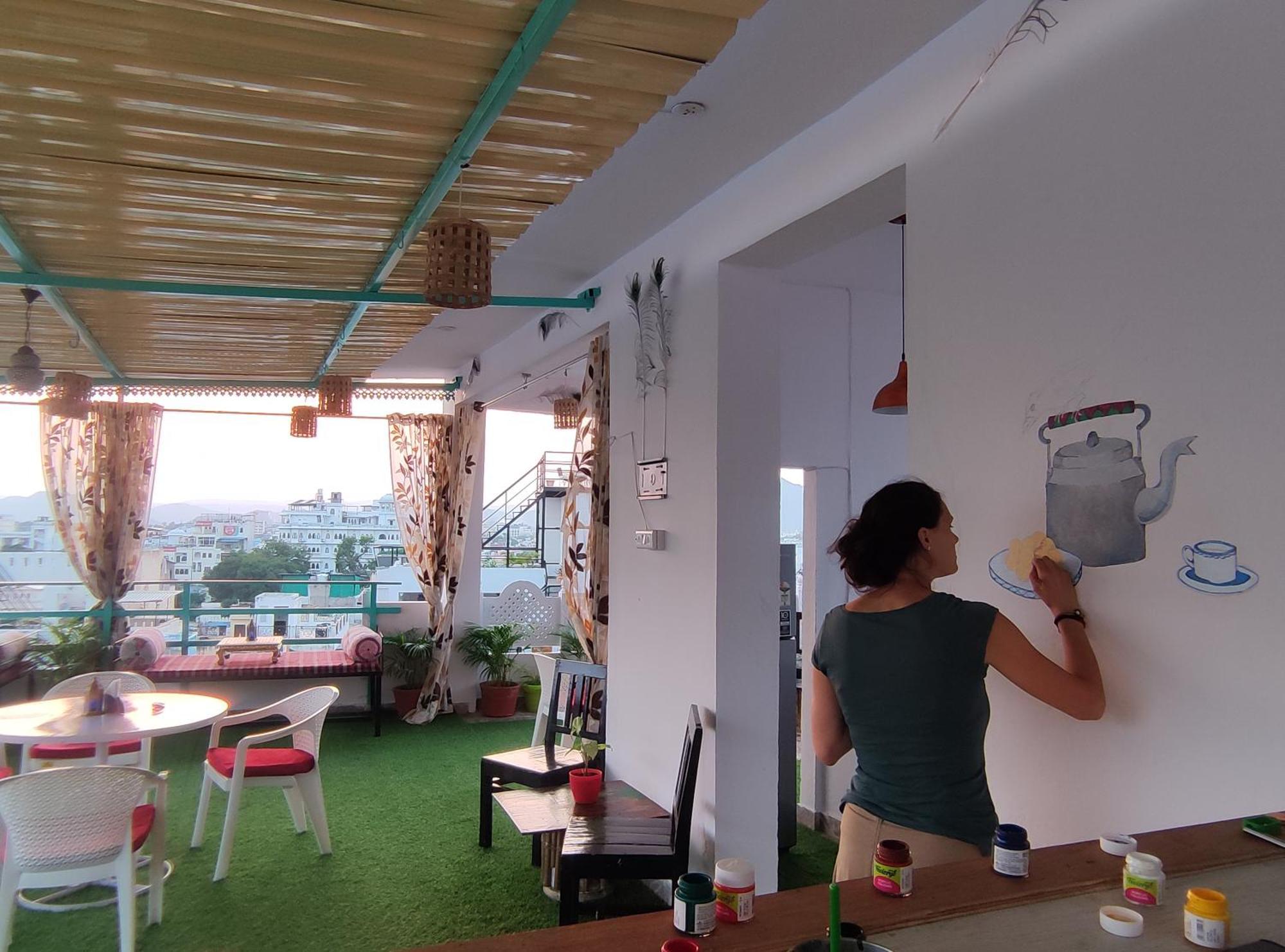 אודייפור Krishna Stay Guest House מראה חיצוני תמונה